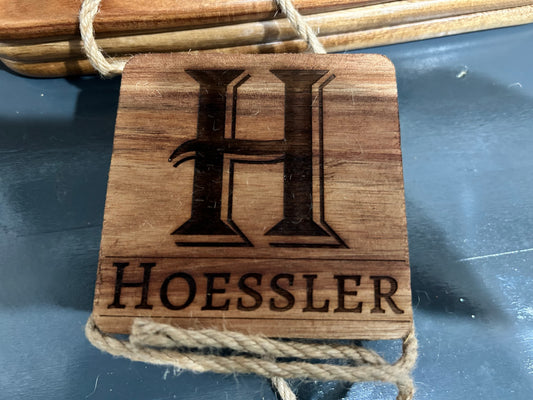 Wooden Coaster (Personalized)