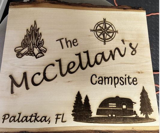 Wooden Sign (Personalized)